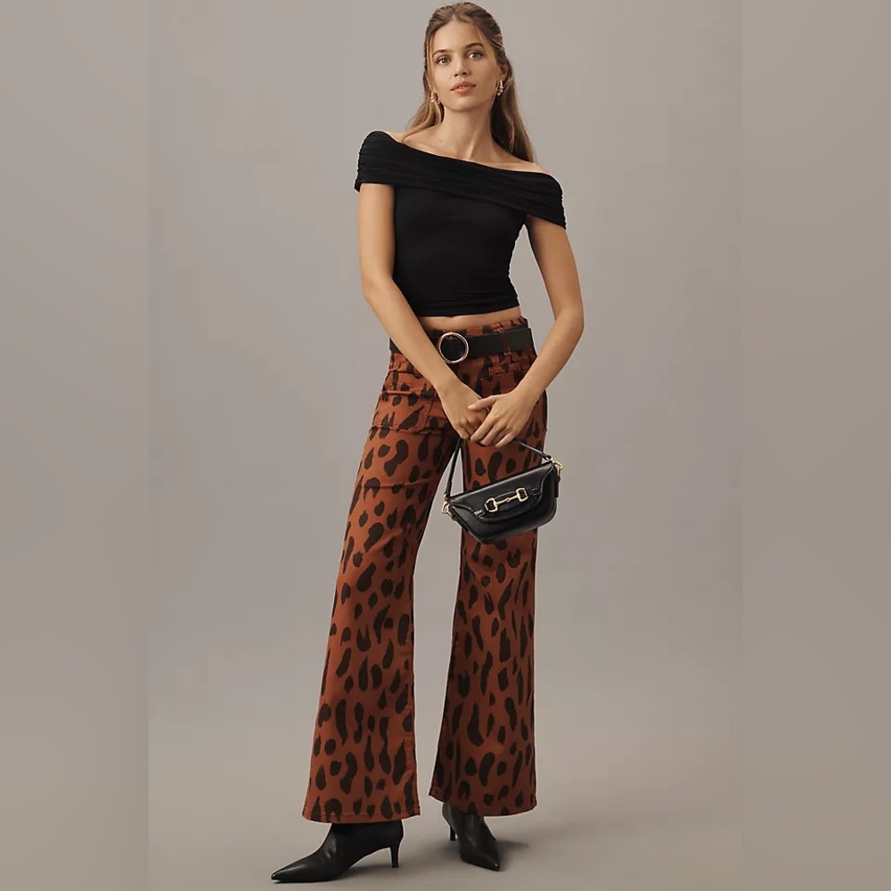 Anthropologie Maeve The Junie High Rise Flare Jeans - Picture 2 of 12